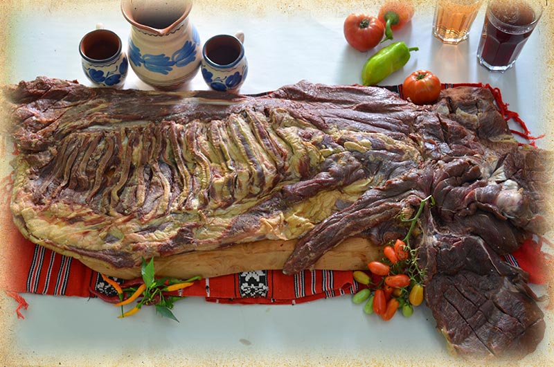 Pastramă de oaie fâsie